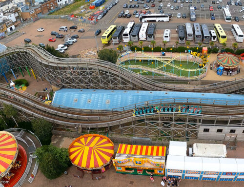 Riding the UK’s oldest Rollercoaster at Dreamland Margate