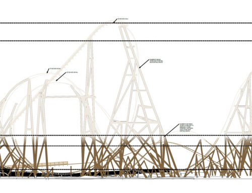 Thorpe Park Resort submit details of external materials for Project Exodus